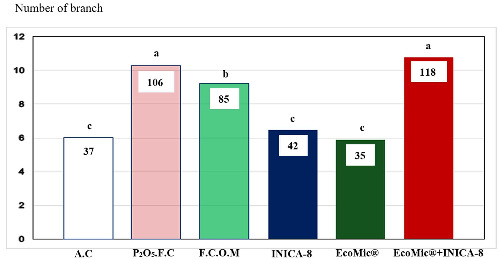 Effect of inoculation with beneficial microorganisms on agroproductive ...